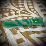 Dichro Swirl Glass Chillum