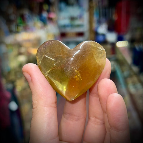 Fluorite Heart
