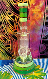 11” Straight Neck Single Perc Beaker Waterpipe