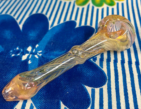 Fumed Swirl Long Handpipe