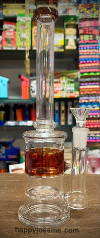 Straight Neck Waterpipe w/Swiss Perc