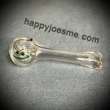 Clear Smiley Face Handpipe