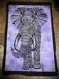 45X27 Purple/Black Assorted Tapestry