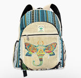 Large Hemp Backpack - Assorted Design