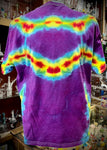 Rainbow Center Mandela On Solid Purple Size-Adult XL
