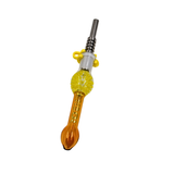 Terra-Flow 14mm Rock Glass Honey Straw Nectar Collector