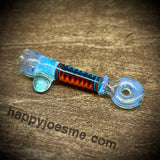 Wig-Wag Opal Glass Chillum