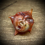 Kissing Head Glass Chillum