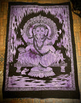 45X27 Purple/Black Assorted Tapestry