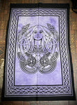 45X27 Purple/Black Assorted Tapestry