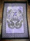 45X27 Purple/Black Assorted Tapestry