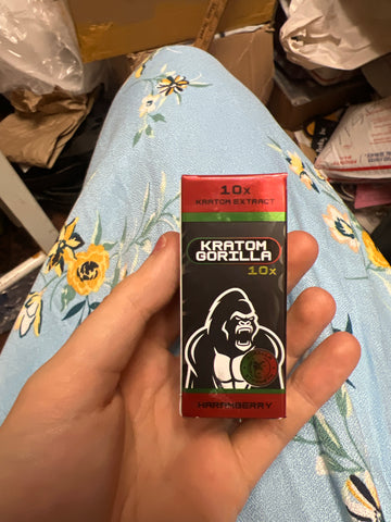 Kratom gorilla 10x heramberry shot