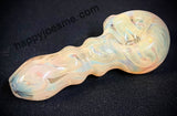 Heavy Silver Fumed Handpipe