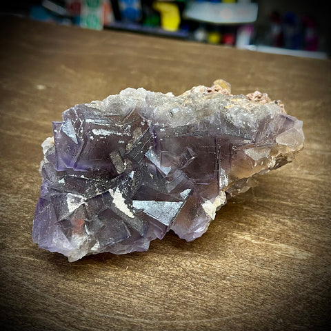 Fluorite W/Calcite