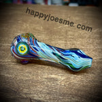Thick Colorful Fumed Chillum