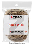 Zippo Hemp Wick 50ft 15m
