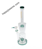 13” Rock Glass Dual Perc Waterpipe