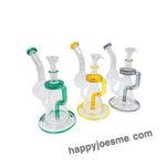 8” Circle Recycler Waterpipe