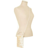 Club Bag Capiz Flowers / Crossbody Bag