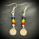 925 Silver Rainbow Earrings