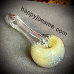 Clear W/Frit Bowl Handpipe