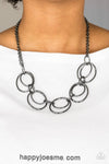 Paparazzi Urban Orbit Black Necklace