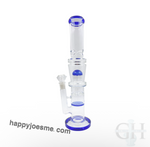 16” Dual Perc Waterpipe