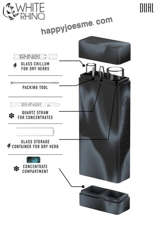 White Rhino Duel Container