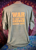 "War Is Not The Answer” Marvin Gaye 2005 Green Size 1XL Shirt