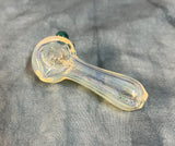 Silver Fumed Raked Handpipe