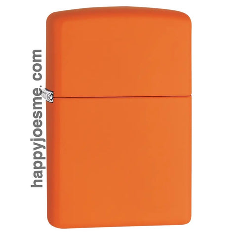 Zippo-231 Reg Orange Matte Lighter