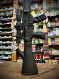 24” Black Glass Assault Rifle Waterpipe