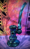 Stormy Sparkly Opal Sherlock Bubbler