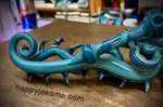 11" Abstract Wig-Wag Dry Pipe