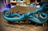 11" Abstract Wig-Wag Dry Pipe