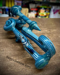11" Abstract Wig-Wag Dry Pipe