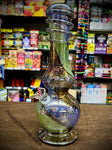 10” Bulb W/Thick Hat/Crown Soft Glass Waterpipe