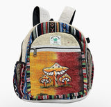 Mini Hemp Backpack - Assorted Design