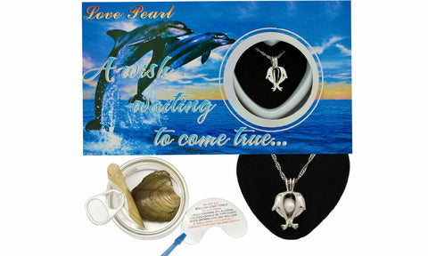 Dolphins Love Pearl Necklace Kit