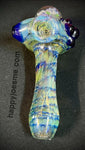 Spin&Rake Heavy Handpipe W/Flower Marble Front