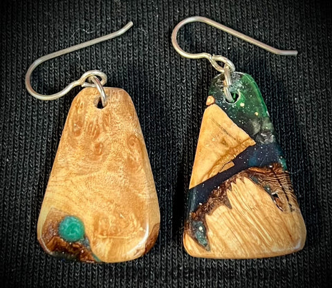 Wooden Handmade Earrings