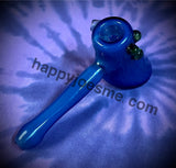 Solid Dark Blue Dry Hammer Bubbler