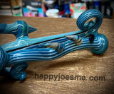 11" Abstract Wig-Wag Dry Pipe