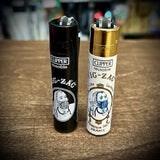 Clipper Reusable Zig Zag Lighter-Various Colors/Designs
