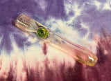 3” Fume W/Green Bump Chillum