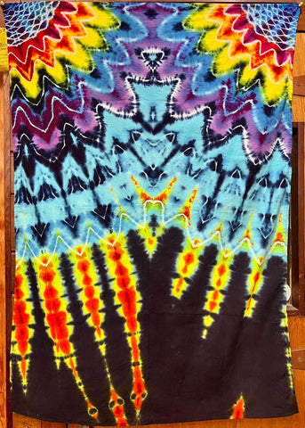 35"x50" Tie-Dye Tapestry/Curtain by Don Martin