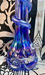 15” Bulb W/Half Wrap/Crown Soft Glass Waterpipe