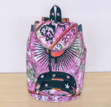 Indian Screen Printed Unisex Mandala Backpack