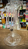 Double Chamber Clear American Bubbler