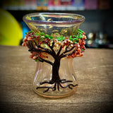 Glass Tree Of Life Espresso Cup ￼